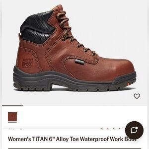 Timberland Titan 6” safety toe boot